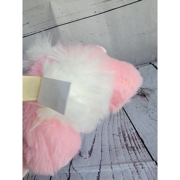 Dan Dee Plush Easter Bunny Small Pink Big Eyed 6in Stuffed Animal - Picture 7 of 7